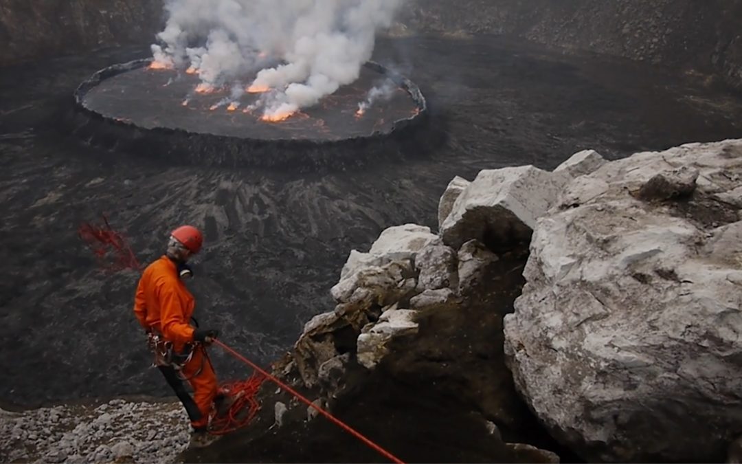 Man vs. Volcano